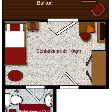 Couette-café Haus Angelika 3*
