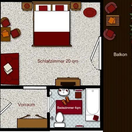 Haus Angelika Couette-café 3*