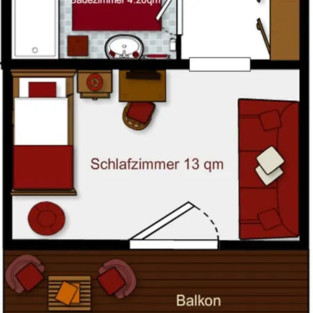 Haus Angelika Couette-café 3*
